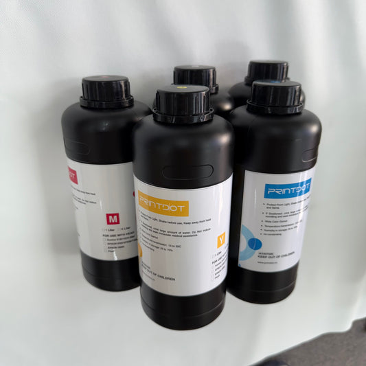1kg (1Liter) Bottle UVDTF  INK For EPSON Head , Japan Raw Material, Super Strong and Bright Color